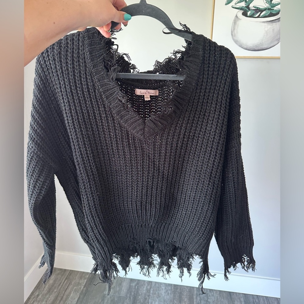 Love Tree long sleeve sweater